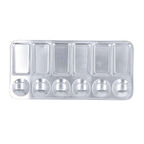 Supertrend Alüminyum Metal Palet Dikdörtgen 11x23 cm.