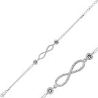 Supertrend Gümüş Sonsuzluk Kadın Bileklik