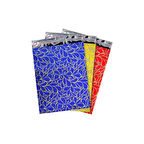 Desenli Lüks Metalize Poşet 11x12