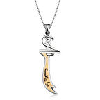 Supertrend Gümüş Hz. Ali Zülfikar Kılıcı Kolye