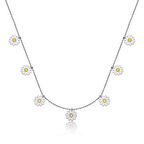 Supertrend Gümüş Papatya Şans Kadın Kolye