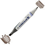 Supertrend Kurecolor Twin S Grafik Çizim Marker Kalemi 764 Mid Brown