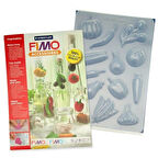 Supertrend Fimo Clay Mould Polimer Kil Şekillendirme Kalıbı VEGETABLES