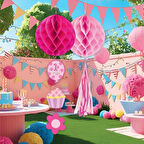 Püsküllü 1 Yaş Petek Süs Seti