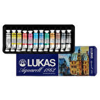 Supertrend Aquarell 1862 Profesyonel Tüp Sulu Boya Seti 12 Renk x 10 ml.