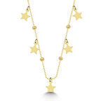Supertrend Gümüş Gold Yıldızlı Dorika Kadın Kolye