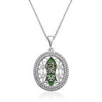 Supertrend Gümüş Nal-i (kadem-i) Şerif Kadın Kolye