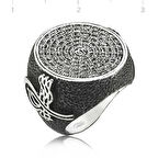 Supertrend Gümüş Esma-ül Hüsna Erkek Yüzük