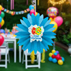 Doğum Günü Temalı Yelpaze Süs