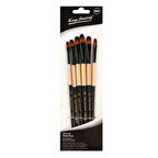 Supertrend Sentetik Kedi Dili Fırça Seti 6'lı