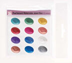 Supertrend Pearlescent Watercolor Jewel Box Sedefli Tablet Sulu Boya Seti 12 Renk