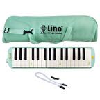 Supertrend Melodika 32 Tuşlu Bez Çantalı PASTEL YEŞİL