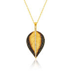 Supertrend Gümüş Yaprak Kadın Kolye