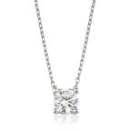 Supertrend Gümüş Tek Taş Kadın Kolye