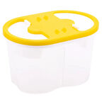 Supertrend Fırça Yıkama Su Kabı 2 Bölmeli Sarı
