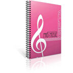 Supertrend Müzik Defteri Spiralli PP Kapak A4 60 Yp. (3-1581000-2011)