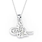 Supertrend Gümüş Tuğralı Kadın Kolye