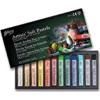 Supertrend Gallery Artists' Soft Toz Pastel Boya Seti 12 Renk Tam Boy
