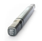 Supertrend Çift Uçlu Çizim Marker Kalemi GG7 Green Gray 7