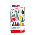 Supertrend 4500 Kumaş Tekstil Boyama Kalemi Seti 5 Renk BASIC