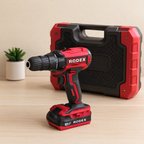 Şarjlı Matkap 16.8V Çift Bataryalı 19 Parça Uç 2 Kademe Hız