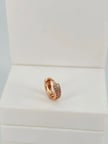 Rose Zirkon Taşlı Uç Kısmı : Pirinç Kıkırdak Bar Uzunluğu : 6 Mm / Bar Kalınlığı 0.8 Mm / Top Boyu 3 Mm / Çap 8 Mm - Pt0073-2