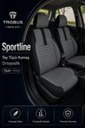 BMW 2 Gran Coupe 2020 Sonrası Uyumlu Sportline Serisi Füme Siyah Ortopedik Tay Tüyü Koltuk Kılıfı