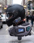 Motosiklet Kask Bluetooth Kulaklık Uzun Pil Ömrü Kamera ve Sesli Komut Destekli
