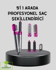 5’i 1 Arada Saç Şekillendirme Makinesi Hızlı Kuruma ve Kuaför Kalitesinde Son