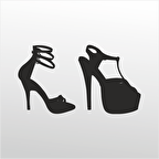 Folyo Sticker Kadın Ayakabıları