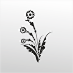 Folyo Sticker Çiçek