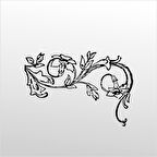 Folyo Sticker Çiçek Deseni