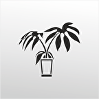 Folyo Sticker Çiçek Deseni