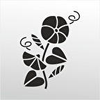 Folyo Sticker Çiçek Deseni