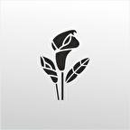 Folyo Sticker Çiçek Deseni