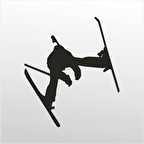 Folyo Sticker Kayakçı