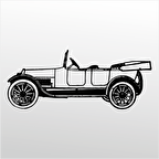 Folyo Sticker Klasik Araba