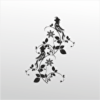 Folyo Sticker Kuş Deseni