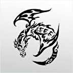 Folyo Sticker  Ejderha