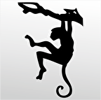 Folyo Sticker Maymun