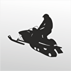 Folyo Sticker Motorlu Kızak