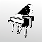 Folyo Sticker Piyano