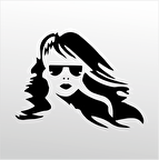 Folyo Sticker Rüzgar Kızı