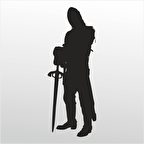 Folyo Sticker Savaşçı