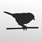 Folyo Sticker Serçe