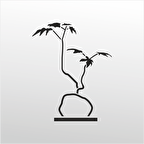 Folyo Sticker Taş Ve Ağaç