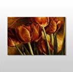 Natural Lale Kanvas Tablo