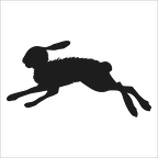 YABANİ TAVŞAN FOLYO STİCKER