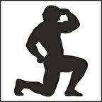 BODY GYM FOLYO STİCKER