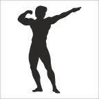 BODY GYM FOLYO STİCKER